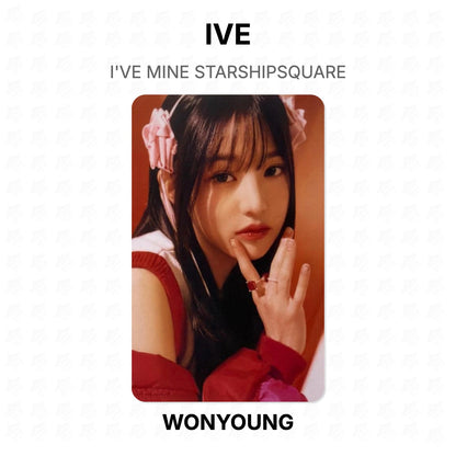 IVE I'VE MINE STARSHIPSQUARE Official Photocard