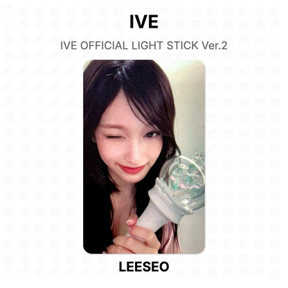 IVE OFFICIAL LIGHT STICK Ver.2 Official Photocard
