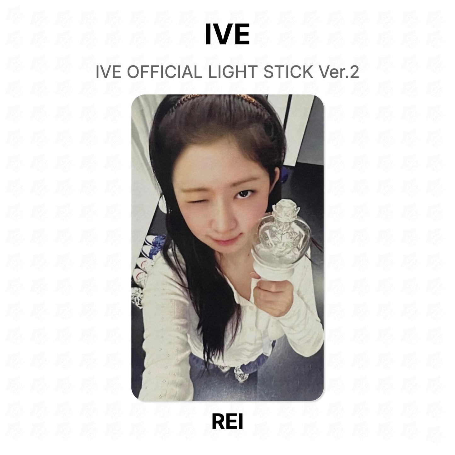 IVE OFFICIAL LIGHT STICK Ver.2 Official Photocard
