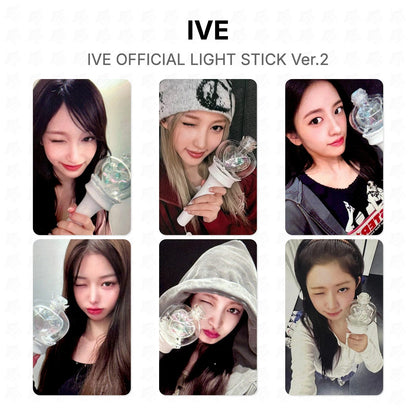 IVE OFFICIAL LIGHT STICK Ver.2 Official Photocard