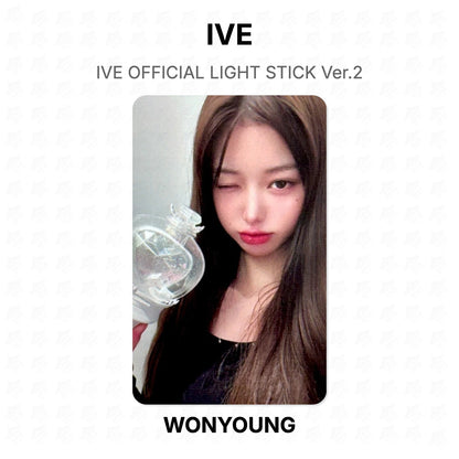 IVE OFFICIAL LIGHT STICK Ver.2 Official Photocard