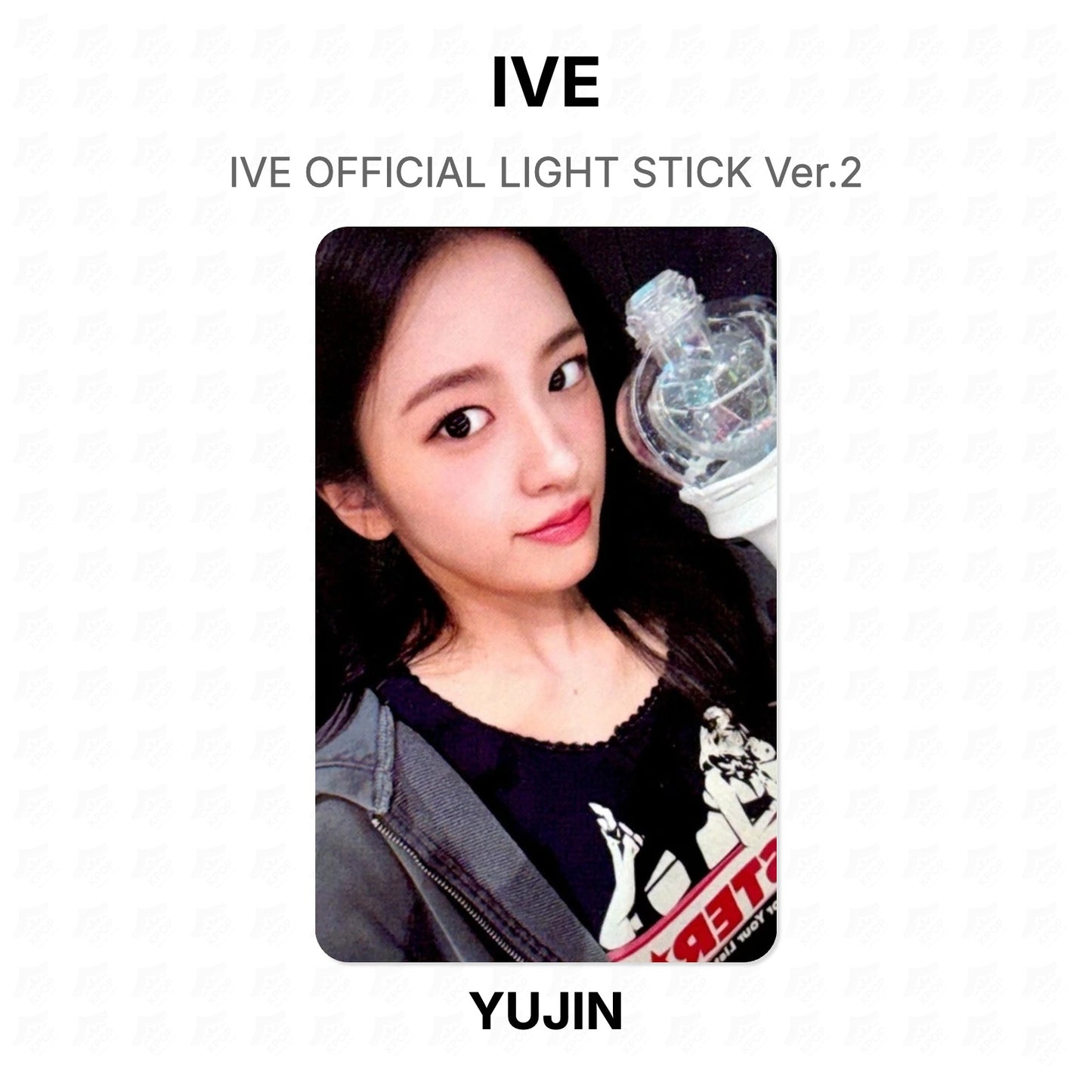 IVE OFFICIAL LIGHT STICK Ver.2 Official Photocard