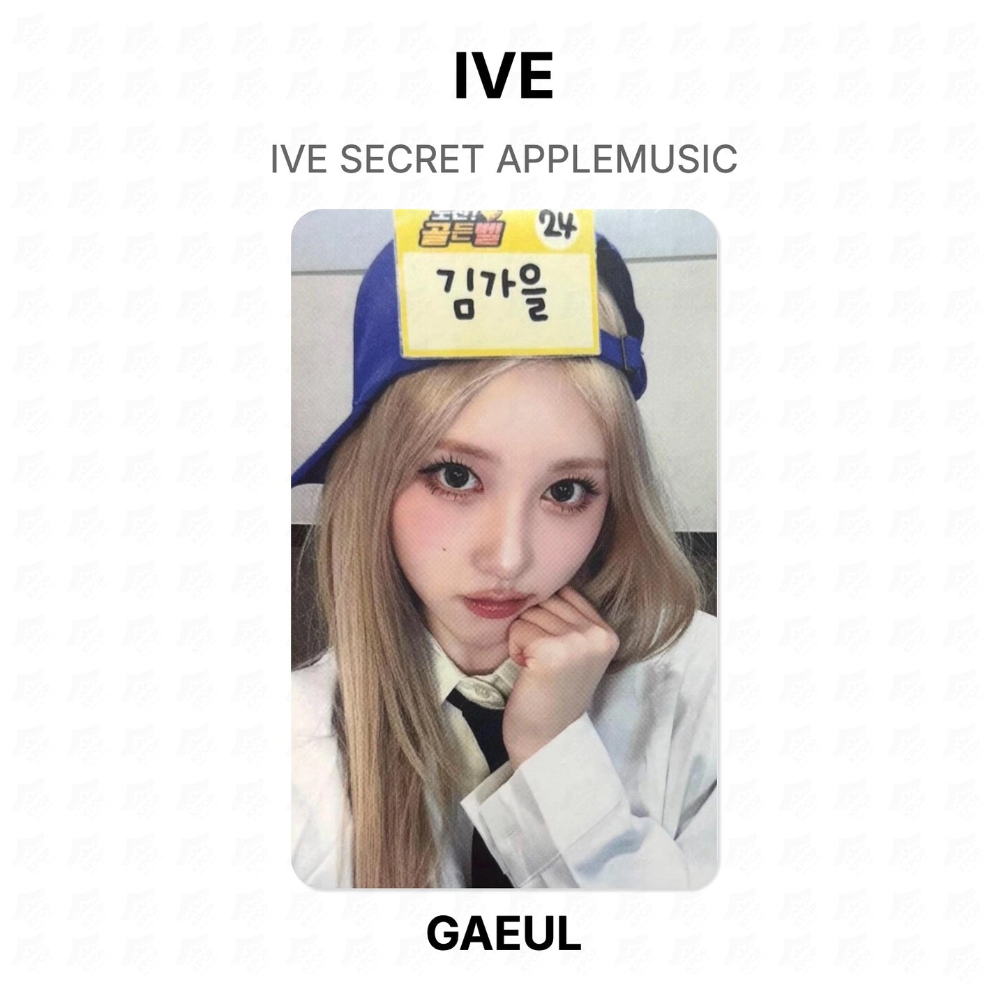 IVE SECRET APPLEMUSIC Official Photocard