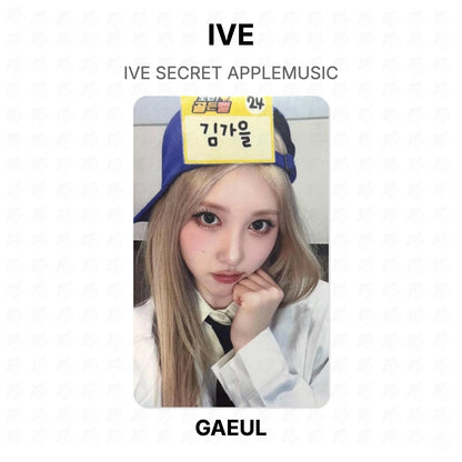 IVE SECRET APPLEMUSIC Official Photocard