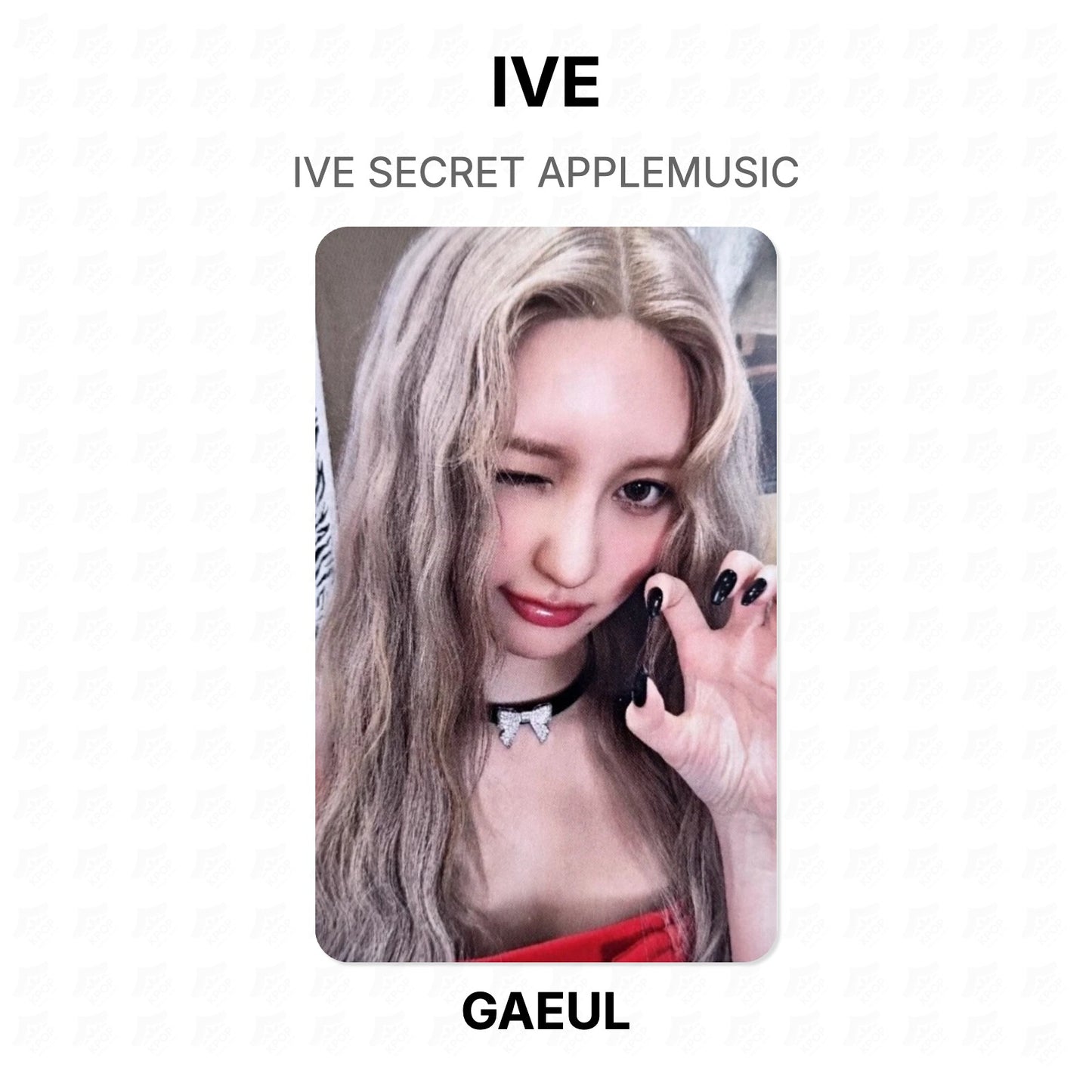 IVE SECRET APPLEMUSIC Official Photocard