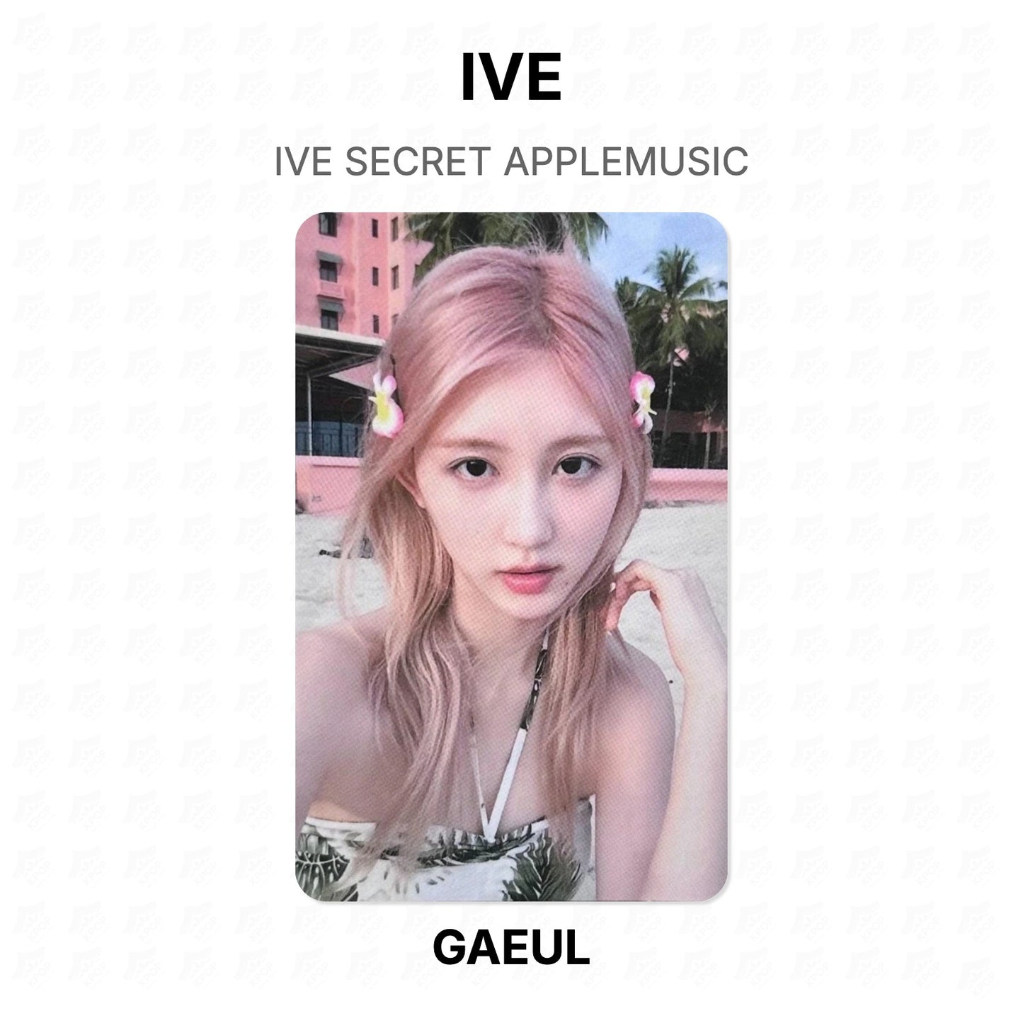 IVE SECRET APPLEMUSIC Official Photocard