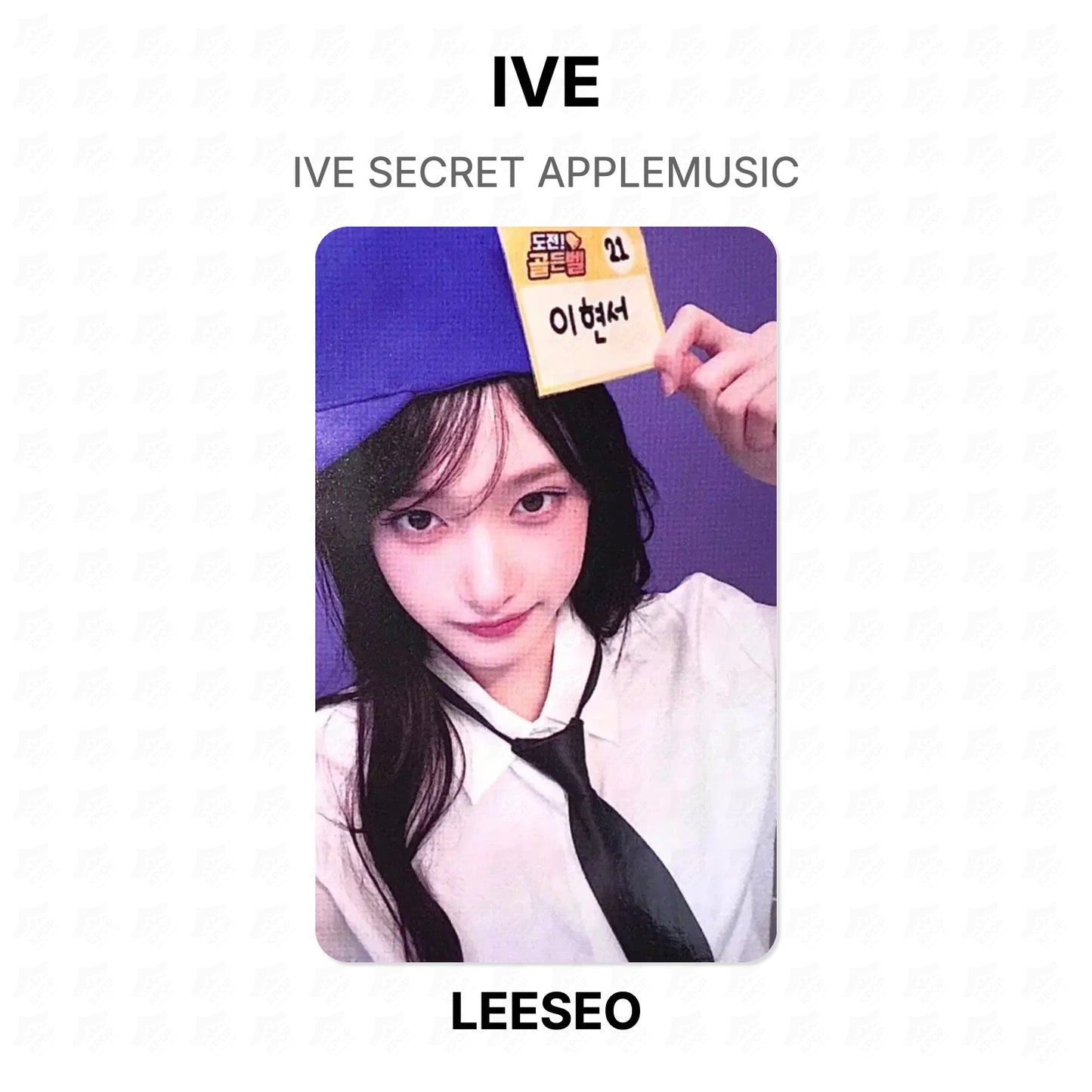 IVE SECRET APPLEMUSIC Official Photocard