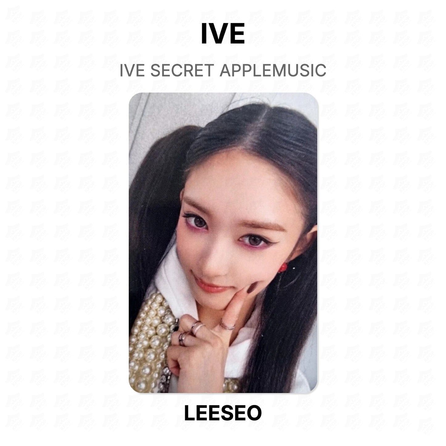 IVE SECRET APPLEMUSIC Official Photocard