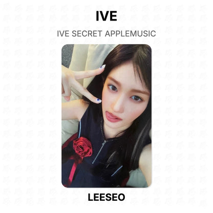 IVE SECRET APPLEMUSIC Official Photocard