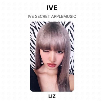IVE SECRET APPLEMUSIC Official Photocard