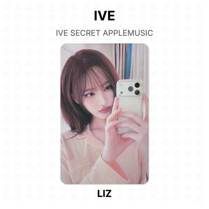 IVE SECRET APPLEMUSIC Official Photocard