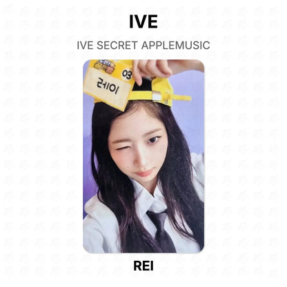 IVE SECRET APPLEMUSIC Official Photocard