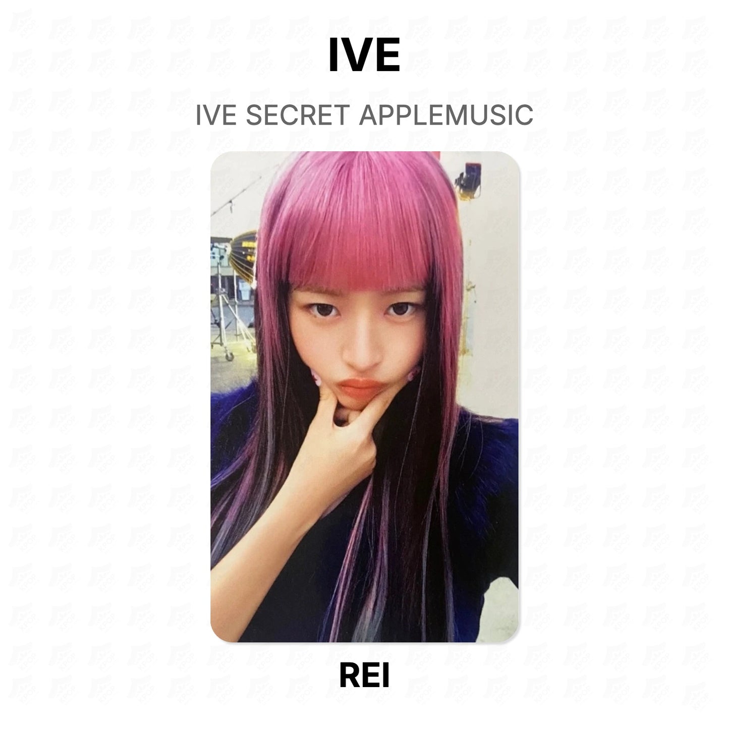 IVE SECRET APPLEMUSIC Official Photocard