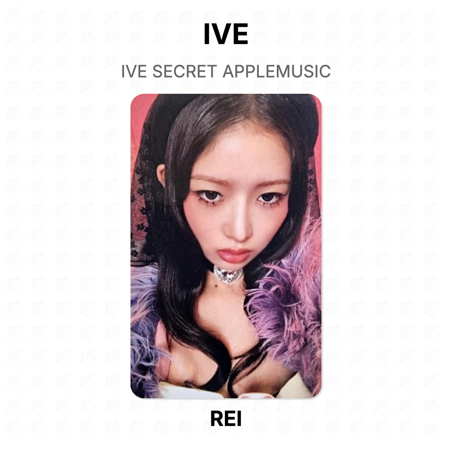 IVE SECRET APPLEMUSIC Official Photocard