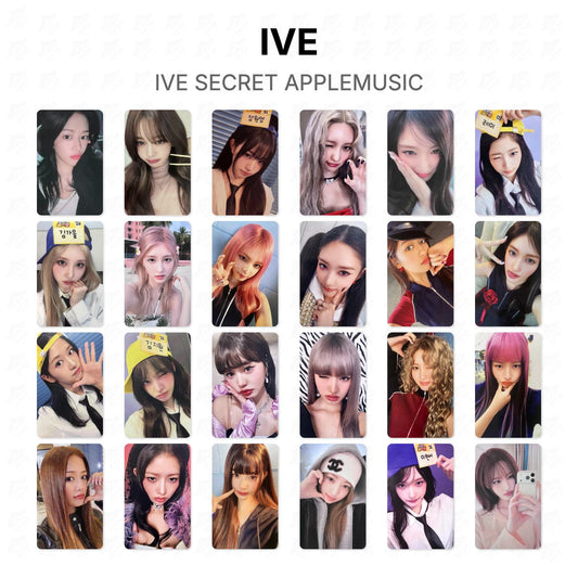 IVE SECRET APPLEMUSIC Official Photocard