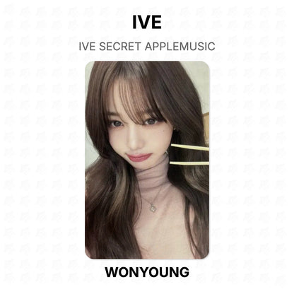 IVE SECRET APPLEMUSIC Official Photocard
