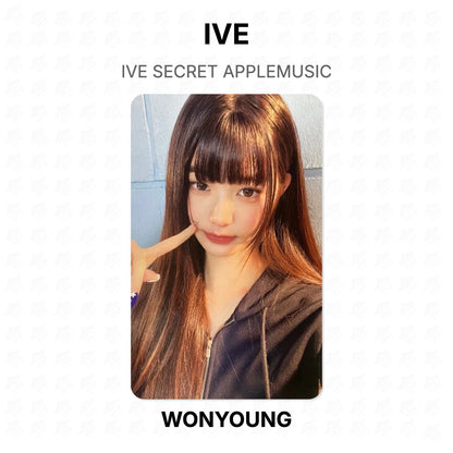 IVE SECRET APPLEMUSIC Official Photocard