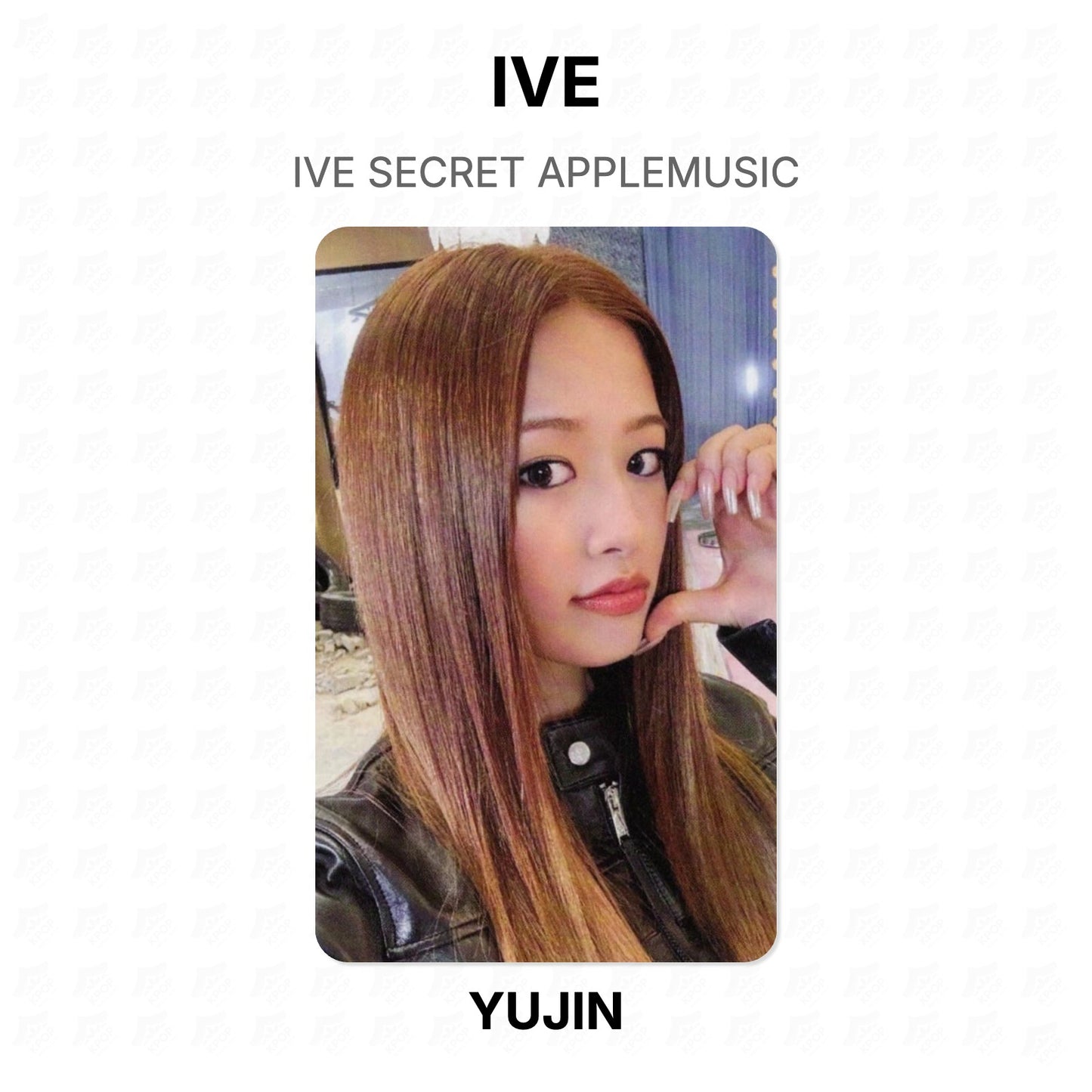 IVE SECRET APPLEMUSIC Official Photocard
