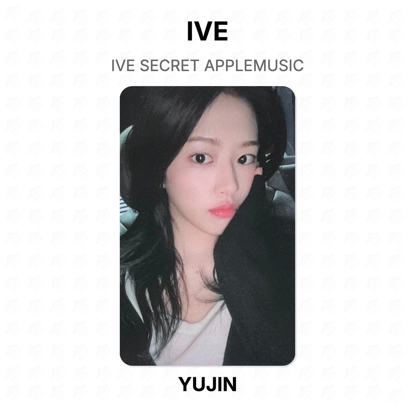 IVE SECRET APPLEMUSIC Official Photocard