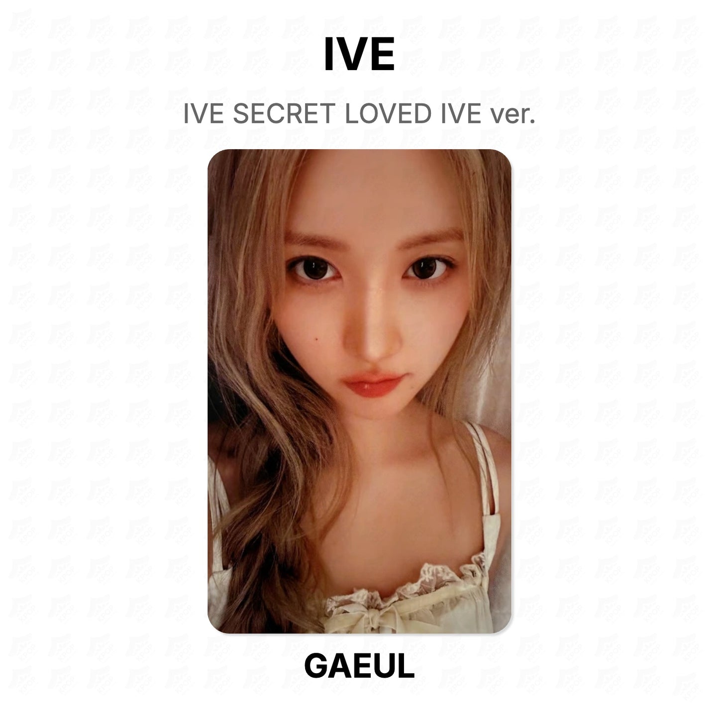 IVE SECRET LOVED IVE ver. Official Photocard