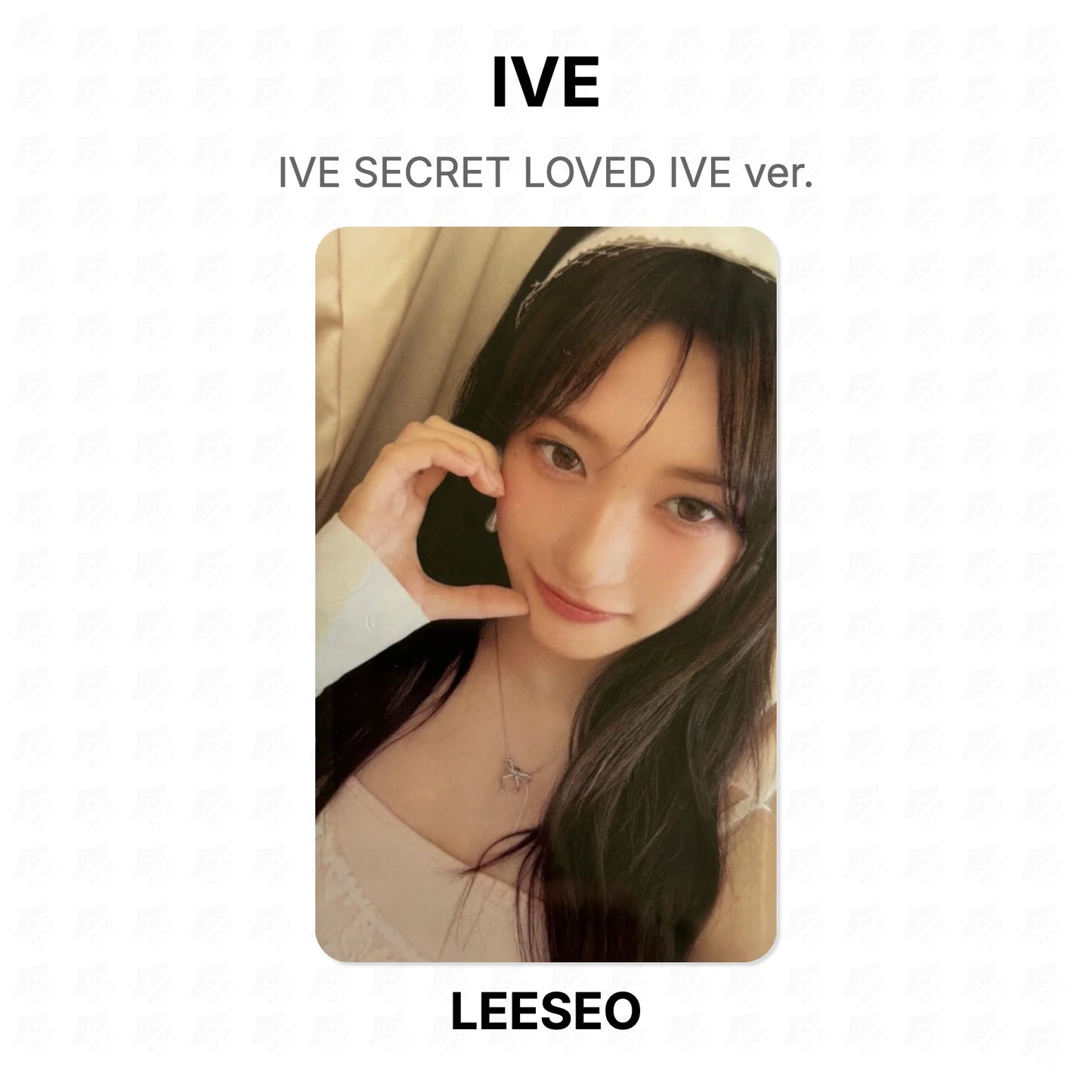 IVE SECRET LOVED IVE ver. Official Photocard