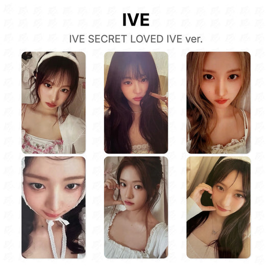 IVE SECRET LOVED IVE ver. Official Photocard