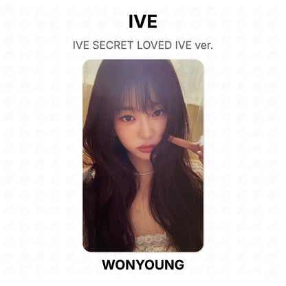 IVE SECRET LOVED IVE ver. Official Photocard