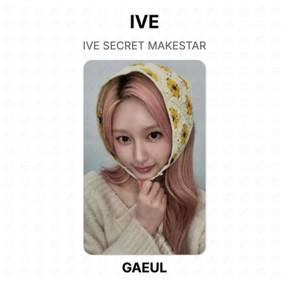 IVE SECRET MAKESTAR Official Photocard