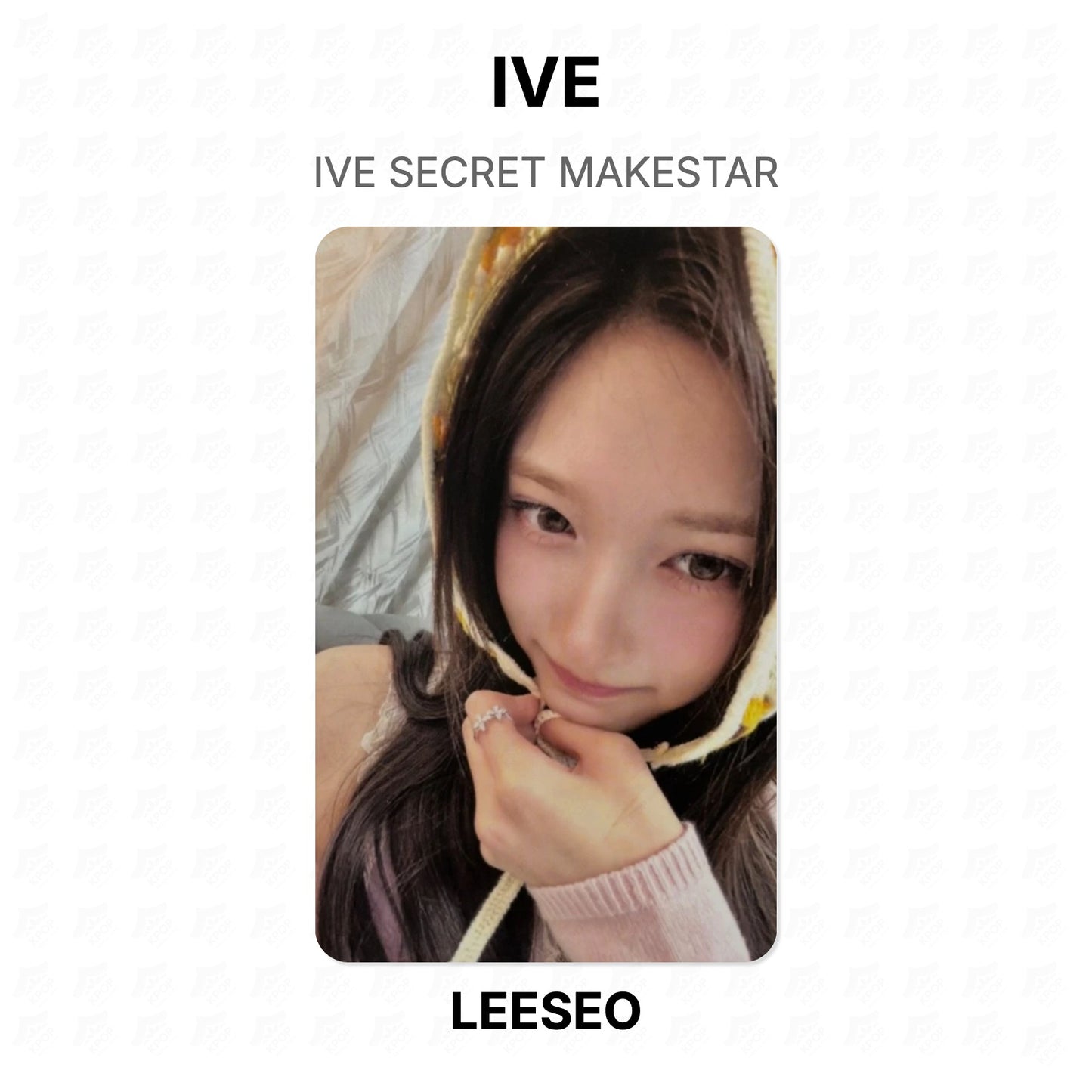 IVE SECRET MAKESTAR Official Photocard