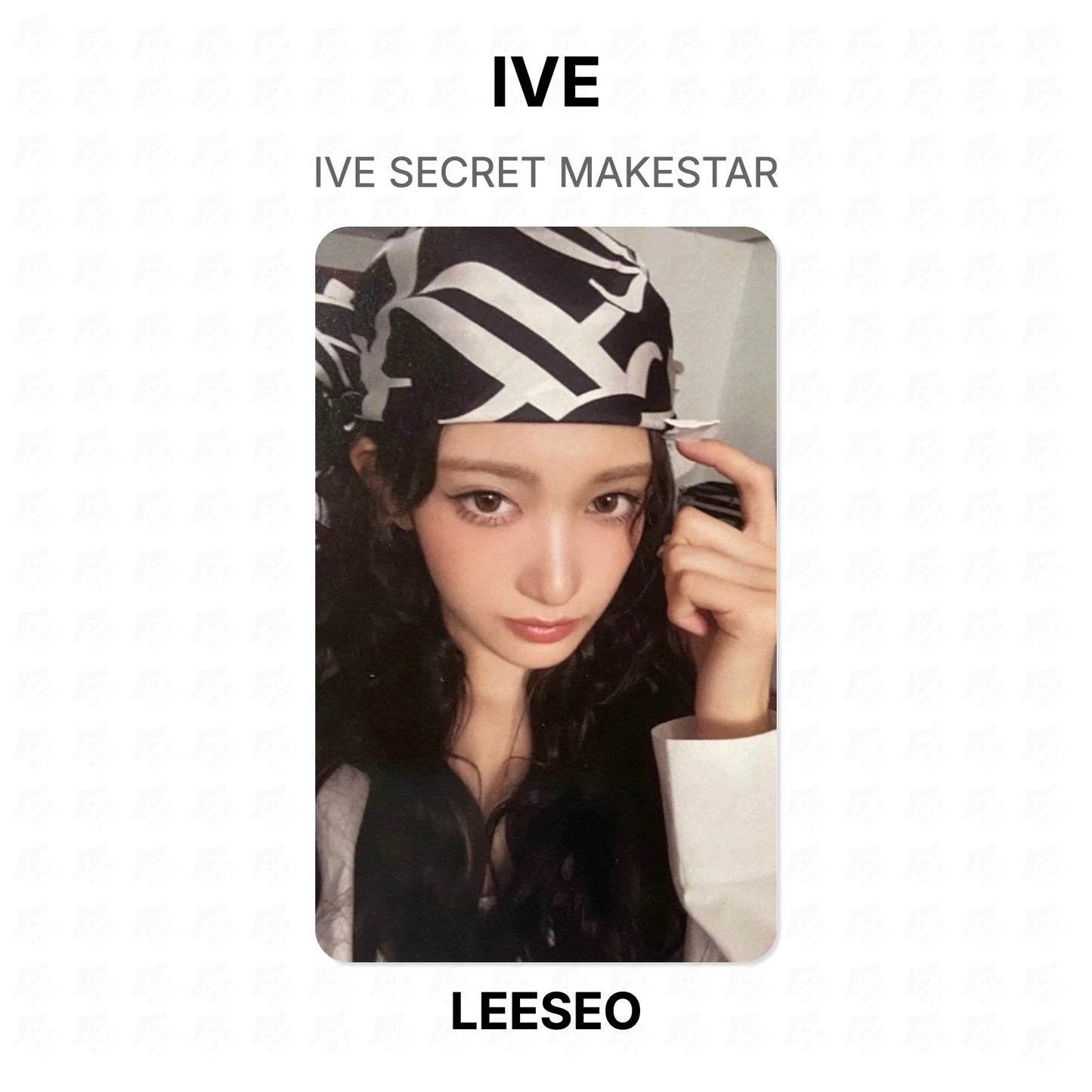 IVE SECRET MAKESTAR Official Photocard