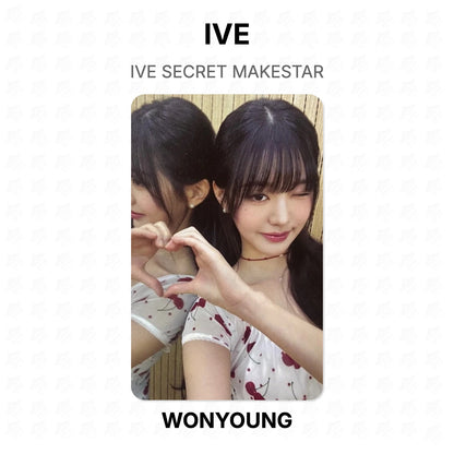 IVE SECRET MAKESTAR Official Photocard