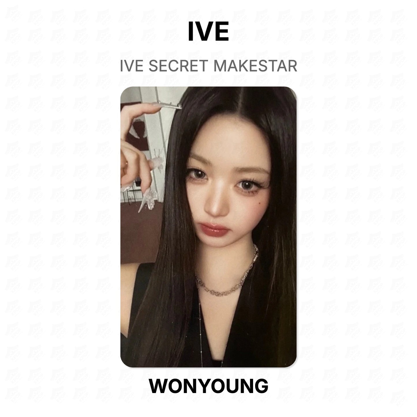 IVE SECRET MAKESTAR Official Photocard