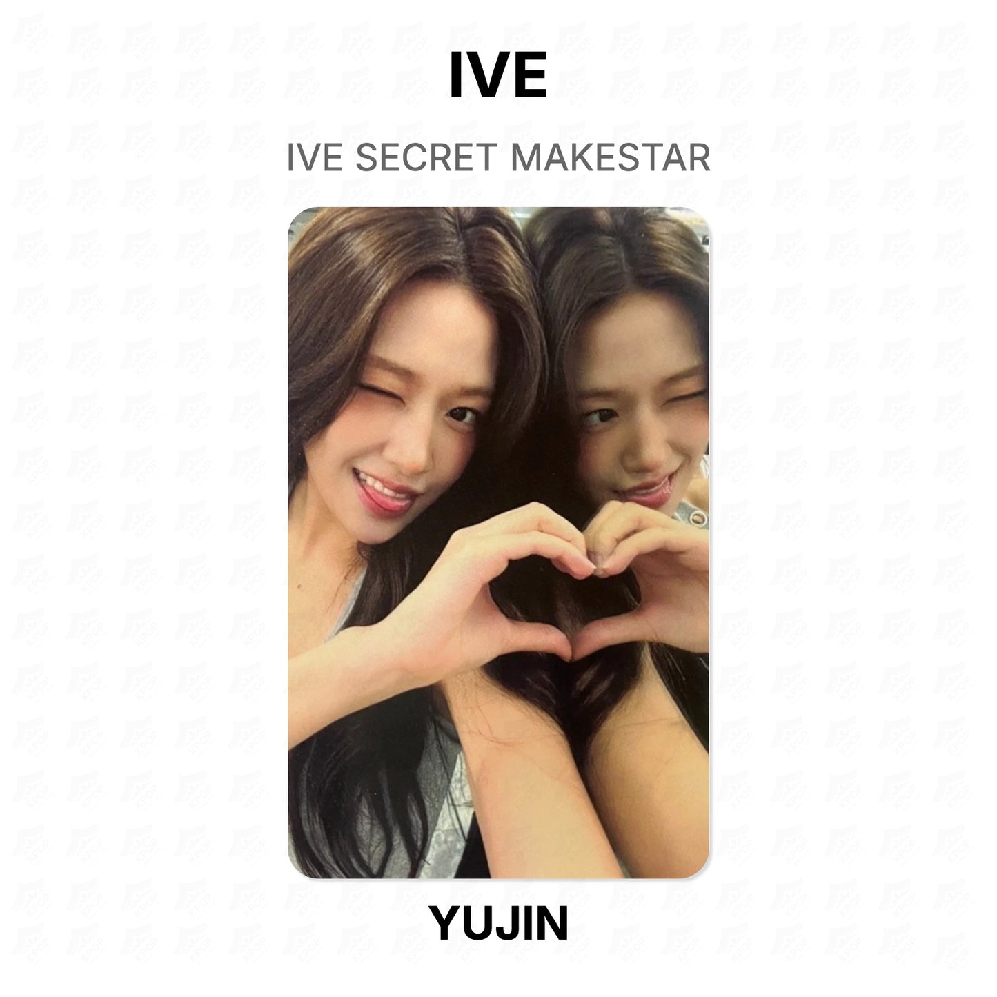 IVE SECRET MAKESTAR Official Photocard