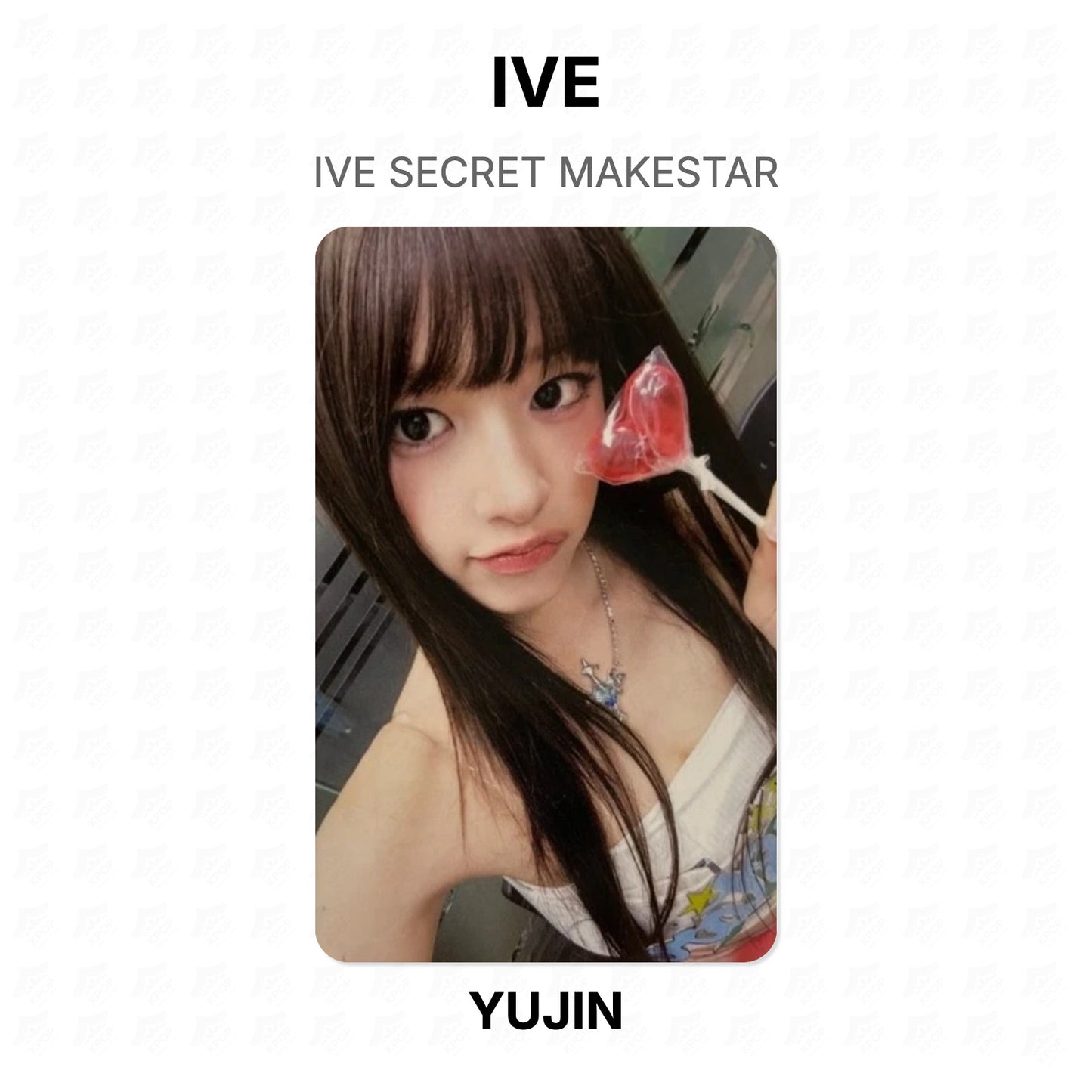 IVE SECRET MAKESTAR Official Photocard