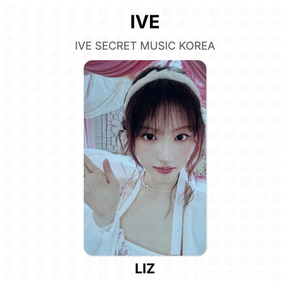 IVE SECRET MUSIC KOREA Official Photocard