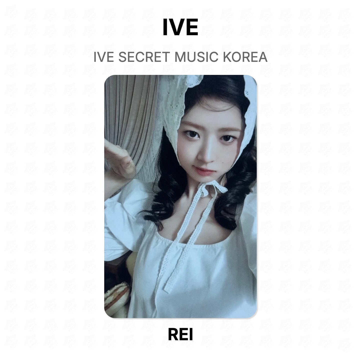 IVE SECRET MUSIC KOREA Official Photocard