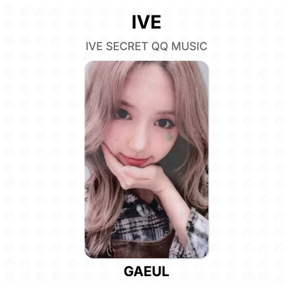 IVE SECRET QQ MUSIC Official Photocard