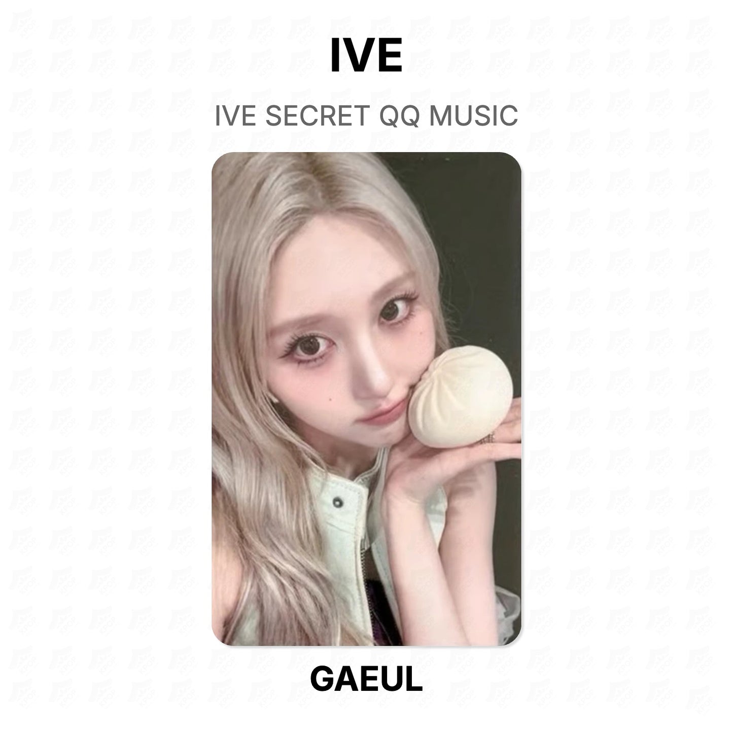 IVE SECRET QQ MUSIC Official Photocard