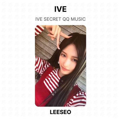 IVE SECRET QQ MUSIC Official Photocard