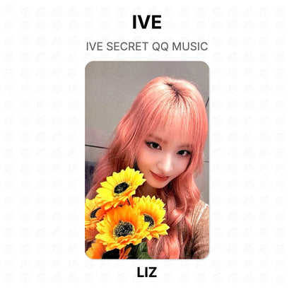 IVE SECRET QQ MUSIC Official Photocard