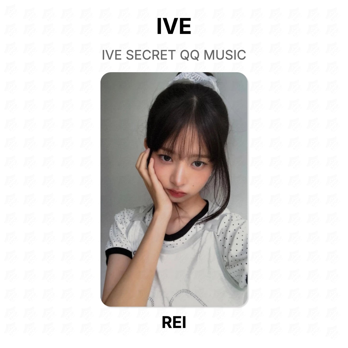 IVE SECRET QQ MUSIC Official Photocard