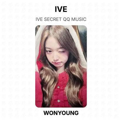 IVE SECRET QQ MUSIC Official Photocard
