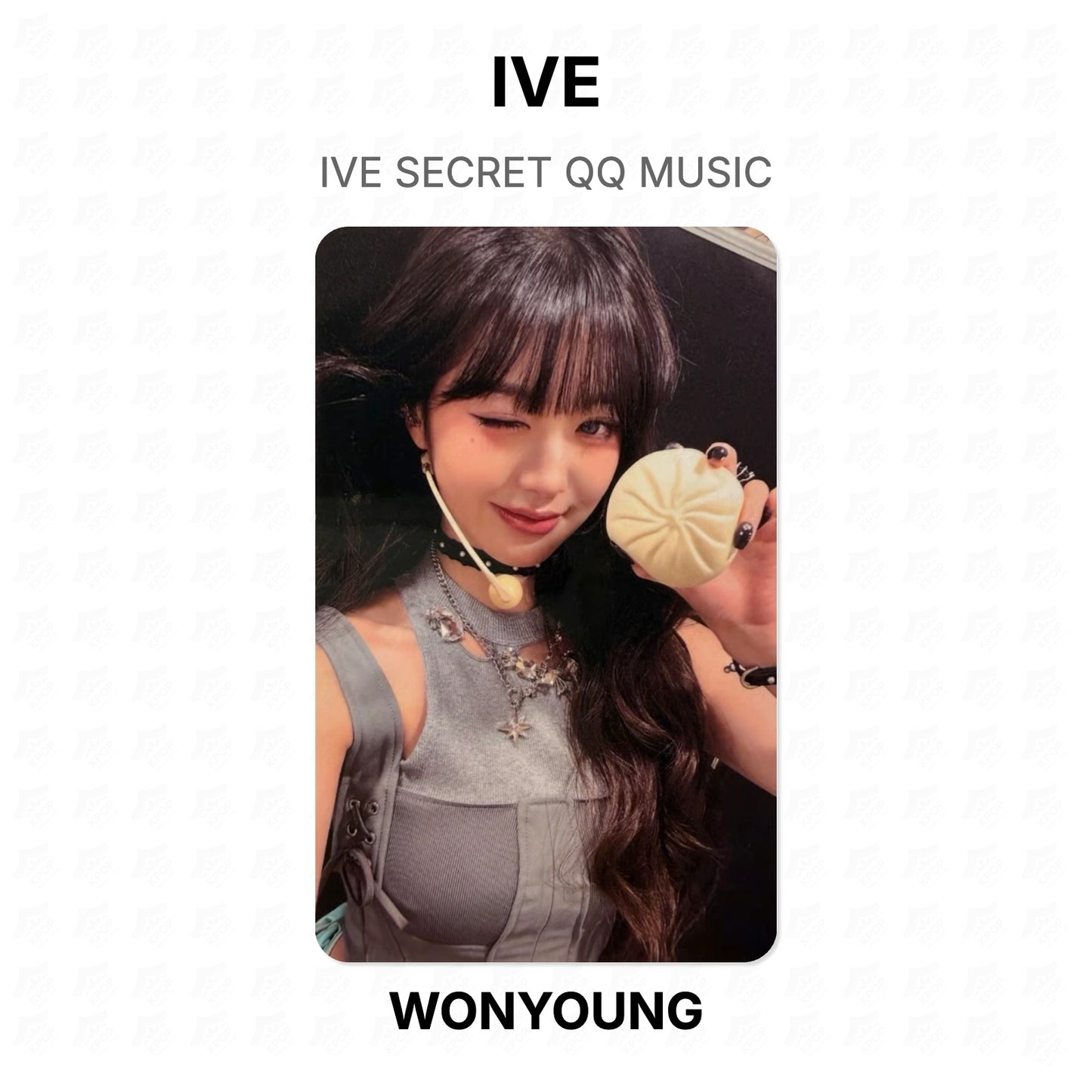 IVE SECRET QQ MUSIC Official Photocard