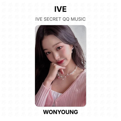 IVE SECRET QQ MUSIC Official Photocard