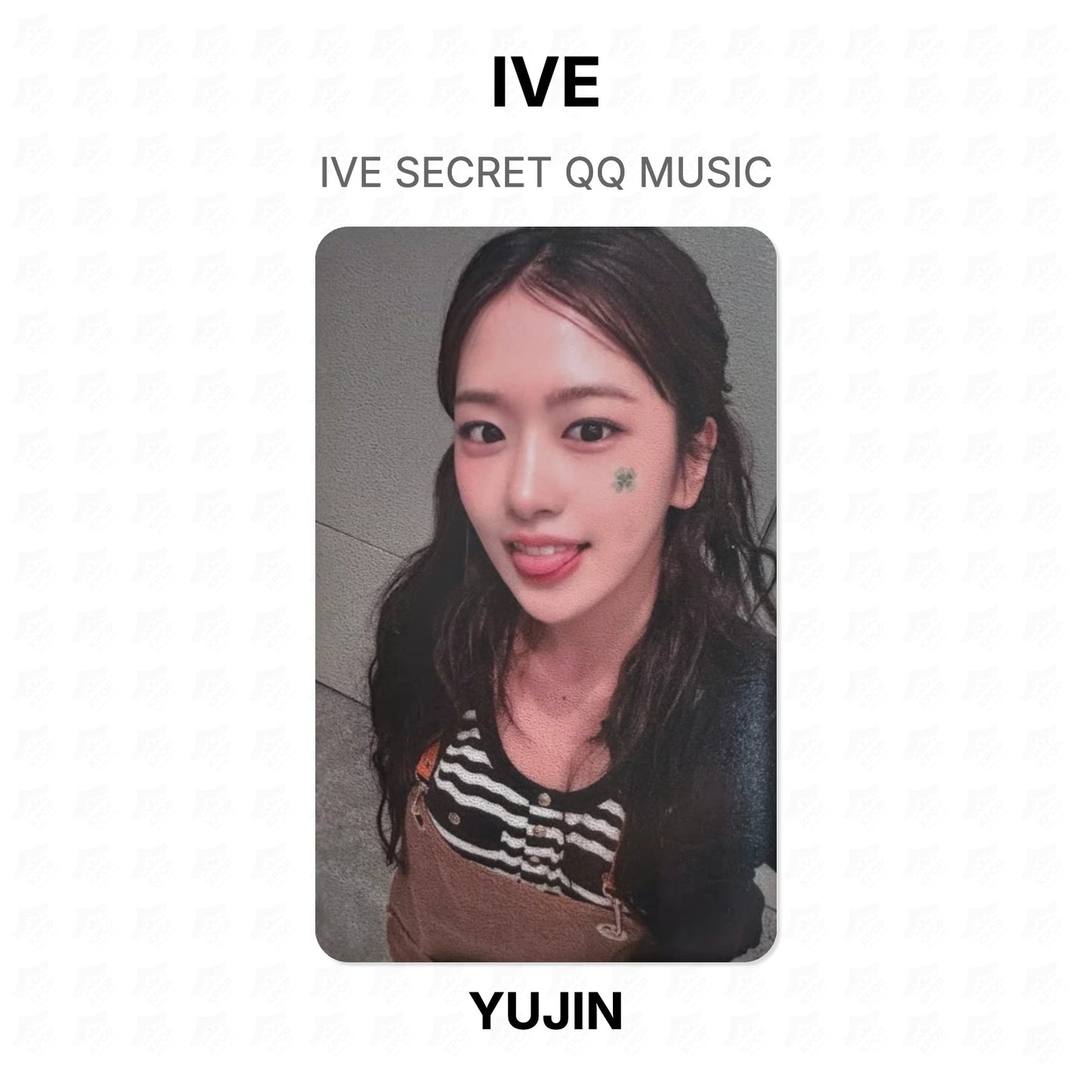 IVE SECRET QQ MUSIC Official Photocard