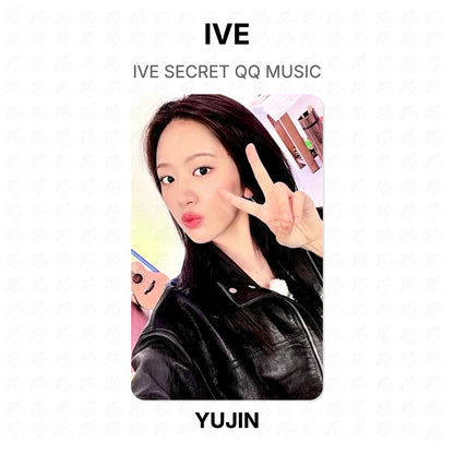 IVE SECRET QQ MUSIC Official Photocard