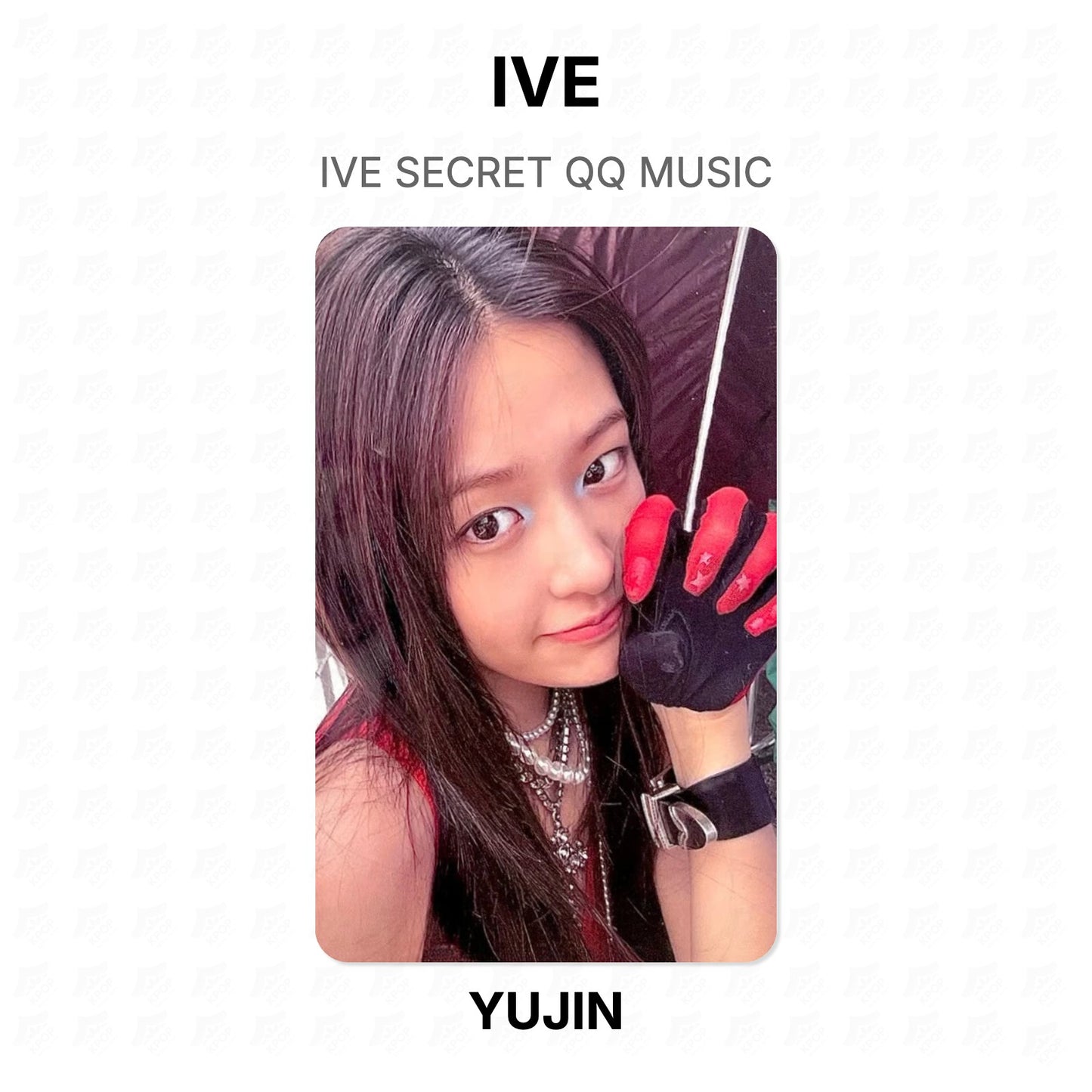 IVE SECRET QQ MUSIC Official Photocard