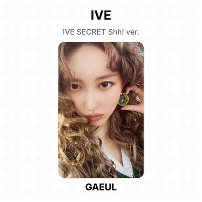 IVE SECRET Shh! ver. Official Photocard