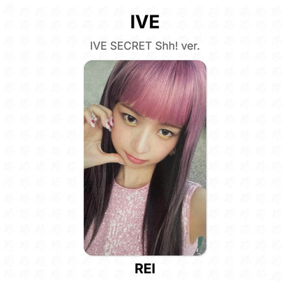 IVE SECRET Shh! ver. Official Photocard