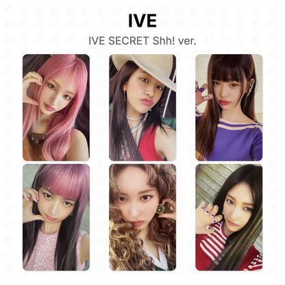 IVE SECRET Shh! ver. Official Photocard